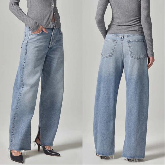 Citizens of Humanity Ayla Split Hem Jeans - Picture 1 of 7